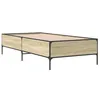 Image de vidaXL Cadre de lit sans matelas chêne sonoma 90x190 cm