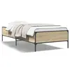 Image de vidaXL Cadre de lit sans matelas chêne sonoma 90x190 cm