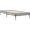Image de vidaXL Cadre de lit sans matelas sonoma gris 90x190 cm