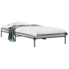 Image de vidaXL Cadre de lit sans matelas sonoma gris 75x190 cm