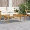 Image de vidaXL Table basse 110x55x35 cm bambou