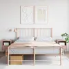 Image de vidaXL Tables de chevet 2 pcs rose 36x39x50,5 cm acier