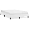 Image de vidaXL Cadre de lit sans matelas blanc 120x190 cm similicuir