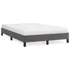 Image de vidaXL Cadre de lit sans matelas gris 120x190 cm similicuir