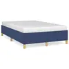Image de vidaXL Cadre de lit sans matelas bleu 120x190 cm tissu