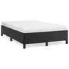 Image de vidaXL Cadre de lit sans matelas noir 120x190 cm similicuir