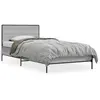 Image de vidaXL Cadre de lit sans matelas sonoma gris 90x200 cm