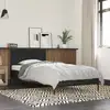 Image de vidaXL Cadre de lit sans matelas noir 100x200 cm
