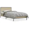 Image de vidaXL Cadre de lit sans matelas chêne sonoma 90x190 cm