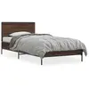 Image de vidaXL Cadre de lit sans matelas chêne marron 90x190 cm