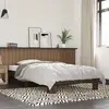 Image de vidaXL Cadre de lit sans matelas chêne marron 75x190 cm
