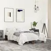 Image de vidaXL Cadre de lit sans matelas chêne marron 140x190 cm