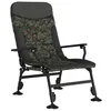 Image de vidaXL Chaise de pêche avec accoudoir pliable camouflage