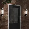 Image de vidaXL Applique murale d'extérieur noir acier inoxydable
