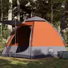 Image de vidaXL Tente de camping cabine 4 personnes libération rapide