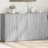 Image de vidaXL Buffets 2 pcs sonoma gris 60x31x70 cm bois d'ingénierie