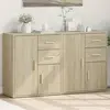 Image de vidaXL Buffets 2 pcs chêne sonoma 60x31x70 cm bois d'ingénierie