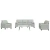 Image de vidaXL Ensemble de canapés 3 pcs et coussins et traversins velours