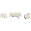 Image de vidaXL Ensemble de canapés 3 pcs avec coussins et traversins velours