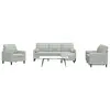 Image de vidaXL Ensemble de canapés 4 pcs et coussins et traversins velours