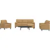 Image de vidaXL Ensemble de canapés 4 pcs avec coussins et traversins velours