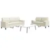 Image de vidaXL Ensemble de canapés 2 pcs avec coussins et traversins velours