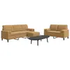 Image de vidaXL Ensemble de canapés 3 pcs avec coussins et traversins velours