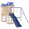 Image de vidaXL Aire de jeux d'extérieur bois de pin massif, ensemble de jeu, ensemble de jeu en bois, ensemble de terrain de jeu, équipement de terrain de jeu