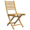 Image de vidaXL Chaises pliables de jardin lot de 8 43x54x88 cm bambou