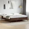 Image de vidaXL Cadre de lit sans matelas chêne marron 180x200 cm