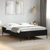 Image de vidaXL Cadre de lit sans matelas noir 120x190 cm