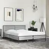 Image de vidaXL Cadre de lit sans matelas sonoma gris 140x200 cm