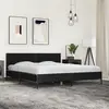 Image de vidaXL Cadre de lit sans matelas noir 200x200 cm