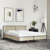 Image de vidaXL Cadre de lit sans matelas chêne sonoma 135x190 cm