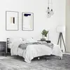 Image de vidaXL Cadre de lit sans matelas noir 120x200 cm