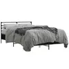Image de vidaXL Cadre de lit sans matelas noir 120x190 cm