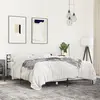 Image de vidaXL Cadre de lit sans matelas sonoma gris 140x190 cm