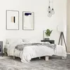 Image de vidaXL Cadre de lit sans matelas chêne sonoma 150x200 cm