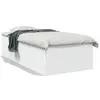 Image de vidaXL Cadre de lit sans matelas blanc 100x200 cm