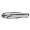 Image de vidaXL Cadre de lit avec lumières LED sans matelas blanc 160x200 cm