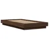 Image de vidaXL Cadre de lit avec lumières LED sans matelas 75x190 cm