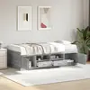 Image de vidaXL Lit de jour avec tiroirs sans matelas sonoma gris 100x200 cm