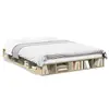 Image de vidaXL Cadre de lit sans matelas chêne sonoma 160x200 cm