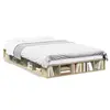 Image de vidaXL Cadre de lit sans matelas chêne sonoma 120x200 cm