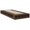 Image de vidaXL Cadre de lit sans matelas chêne marron 75x190 cm