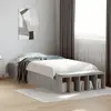 Image de vidaXL Cadre de lit sans matelas gris béton 75x190 cm