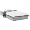 Image de vidaXL Cadre de lit avec tiroirs sans matelas sonoma gris 100x200 cm