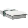 Image de vidaXL Cadre de lit avec tiroirs sans matelas sonoma gris 90x190 cm