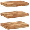 Image de vidaXL Wandschappen 3 st zwevend olieafwerking 60x30x4 cm acaciahout