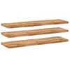 Image de vidaXL Wandschappen 3 st zwevend olieafwerking 120x40x4 cm acaciahout